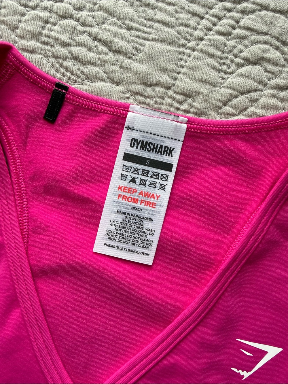 Gymshark Everyday Seamless Crop Tank NWT - Picture 2 of 4